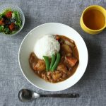 大きめごろごろ野菜の新じゃがカレー