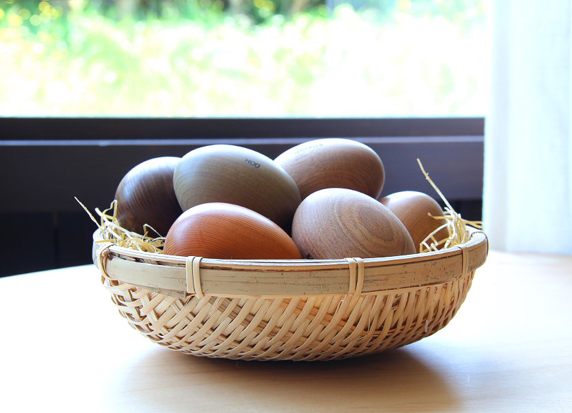 木のおもちゃ_森の鳥達からの贈り物