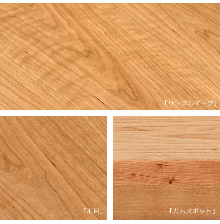 「リップルマーク」「ガムスポット」