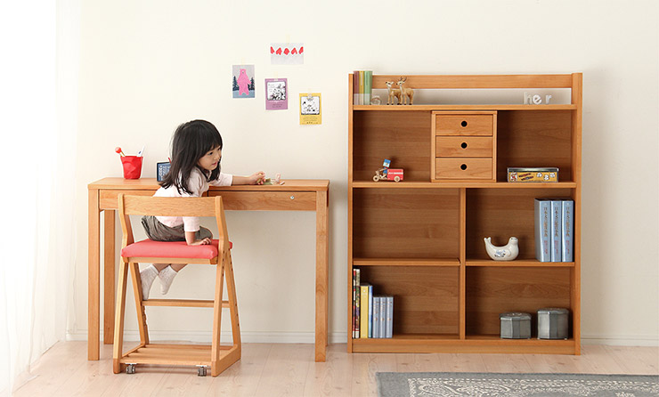 女の子はかわいくキュートなお部屋に